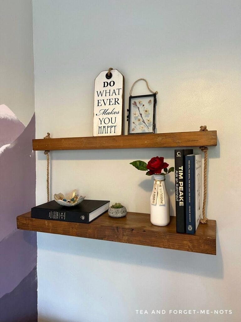 How To Make DIY Floating Shelves