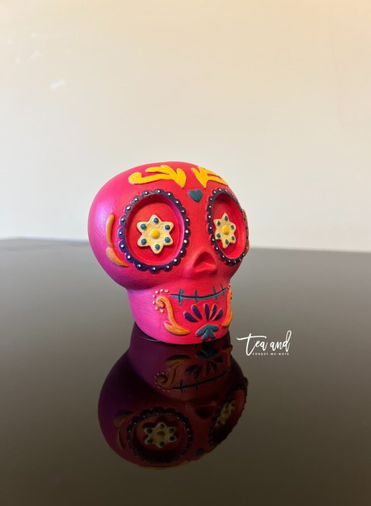 Day of the Dead Painted Skull