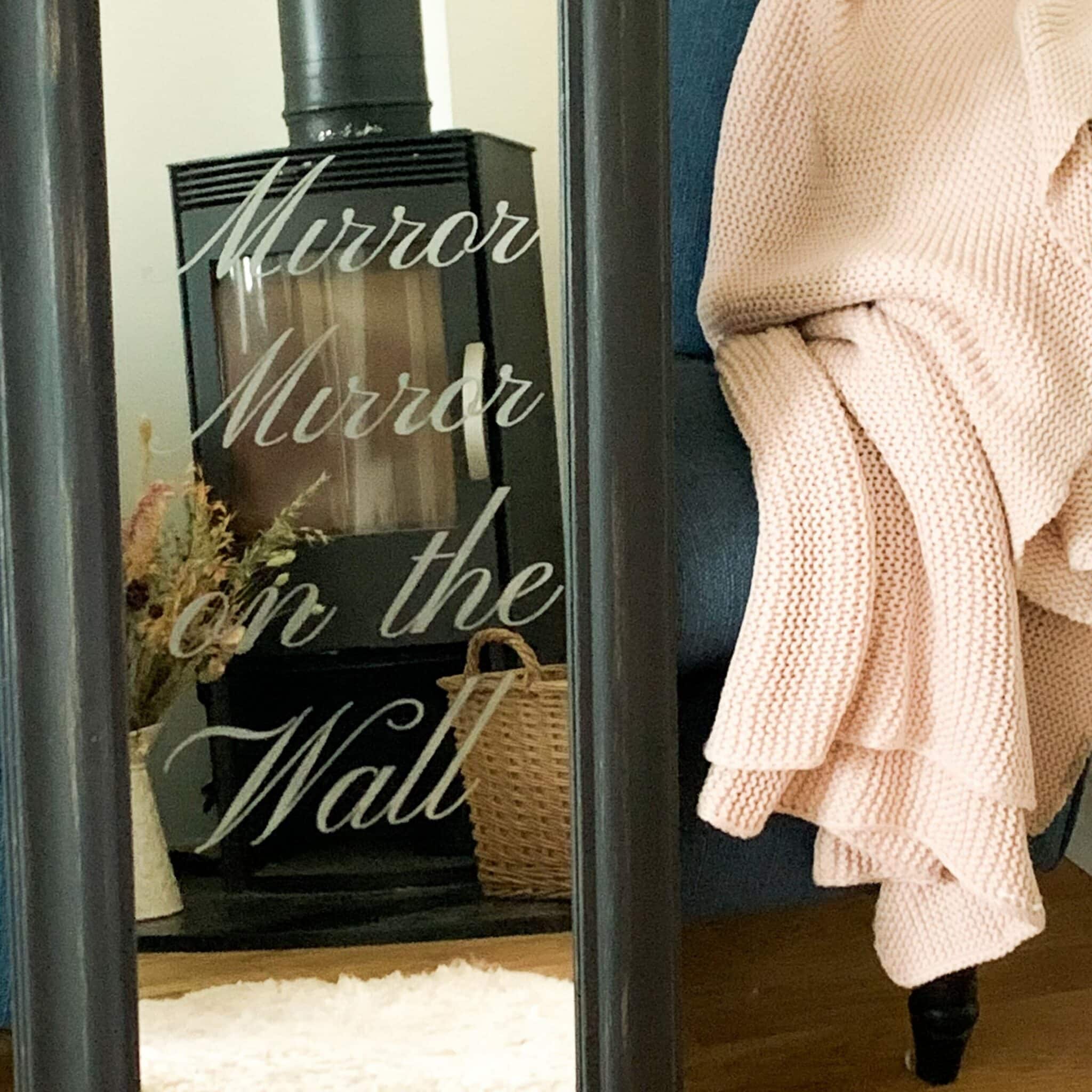 How to stencil a mirror and is it worth it?