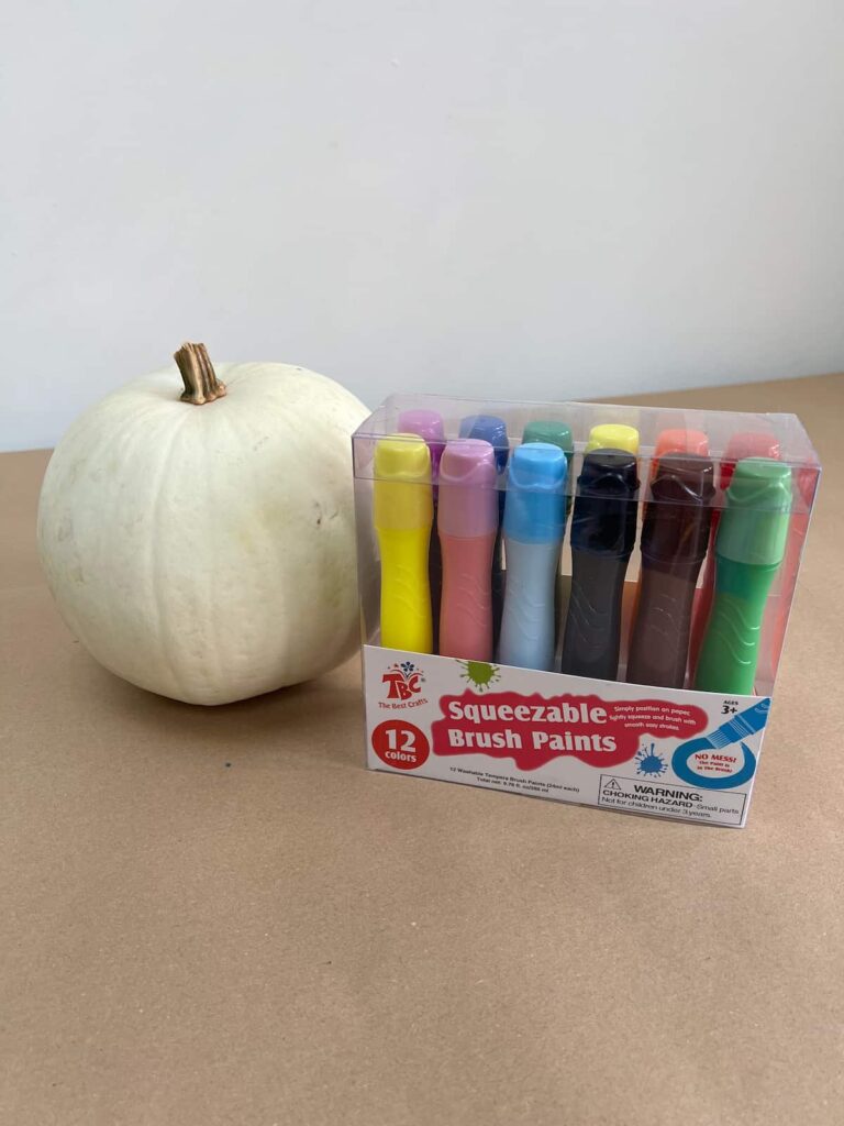 TBC washable paint for pumpkins review