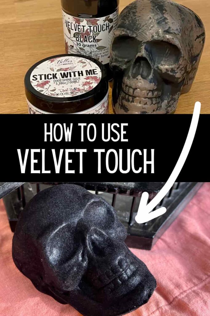 How to use velvet touch by dixie belle paint pin