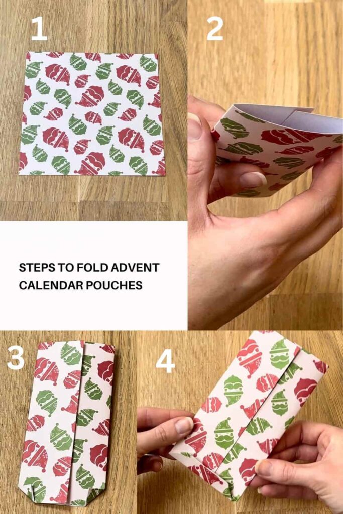 process to fold pouches