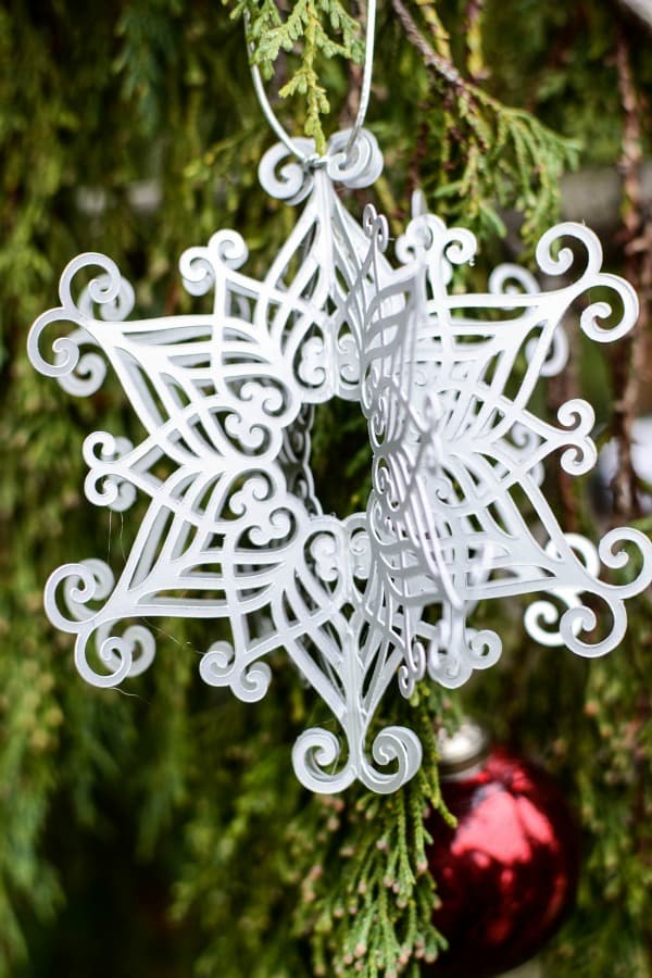 snowflake ornament