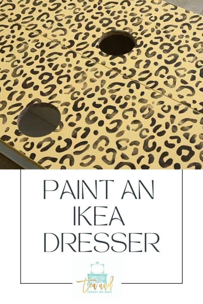 How to paint an ikea dresser