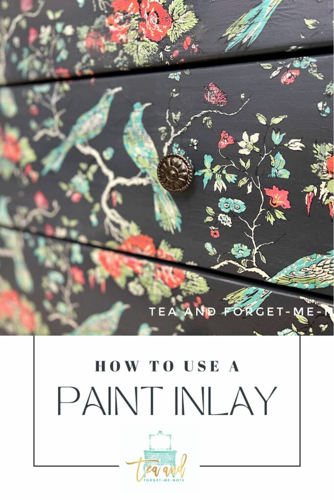 How to use a paint inlay