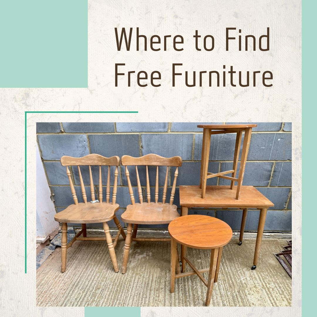 where to find free furniture