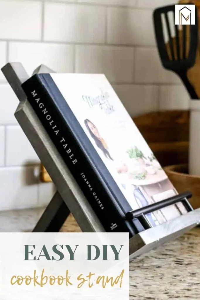 DIY Cookbook Stand