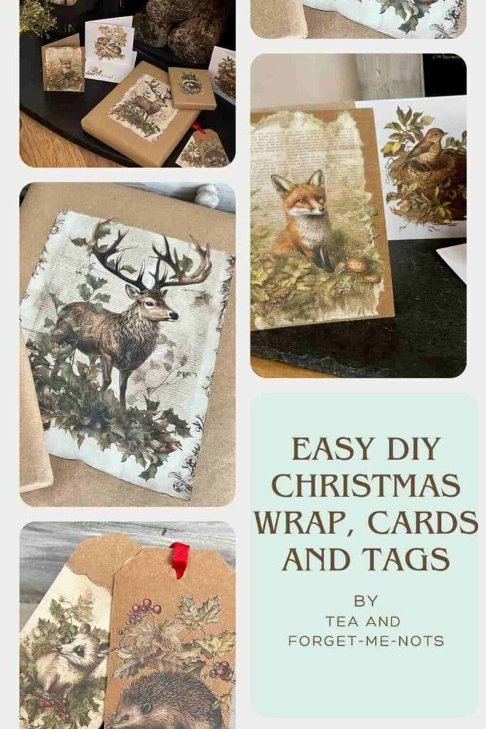 EASY DIY CHRISTMAS WRAP 