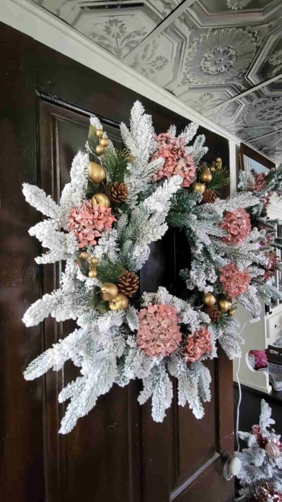 before and afters wreath