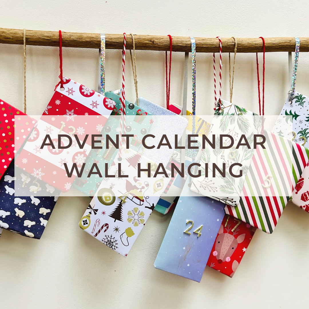 Easy (and Gorgeous) DIY Advent Calendar For Wall Hanging