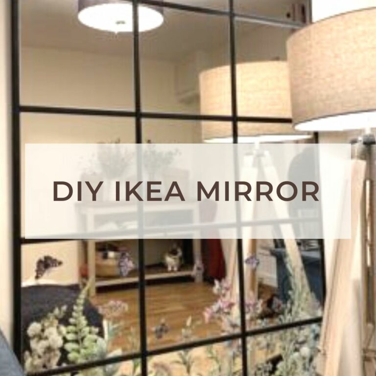 Wait Until You See This Cool Industrial DIY IKEA Mirror