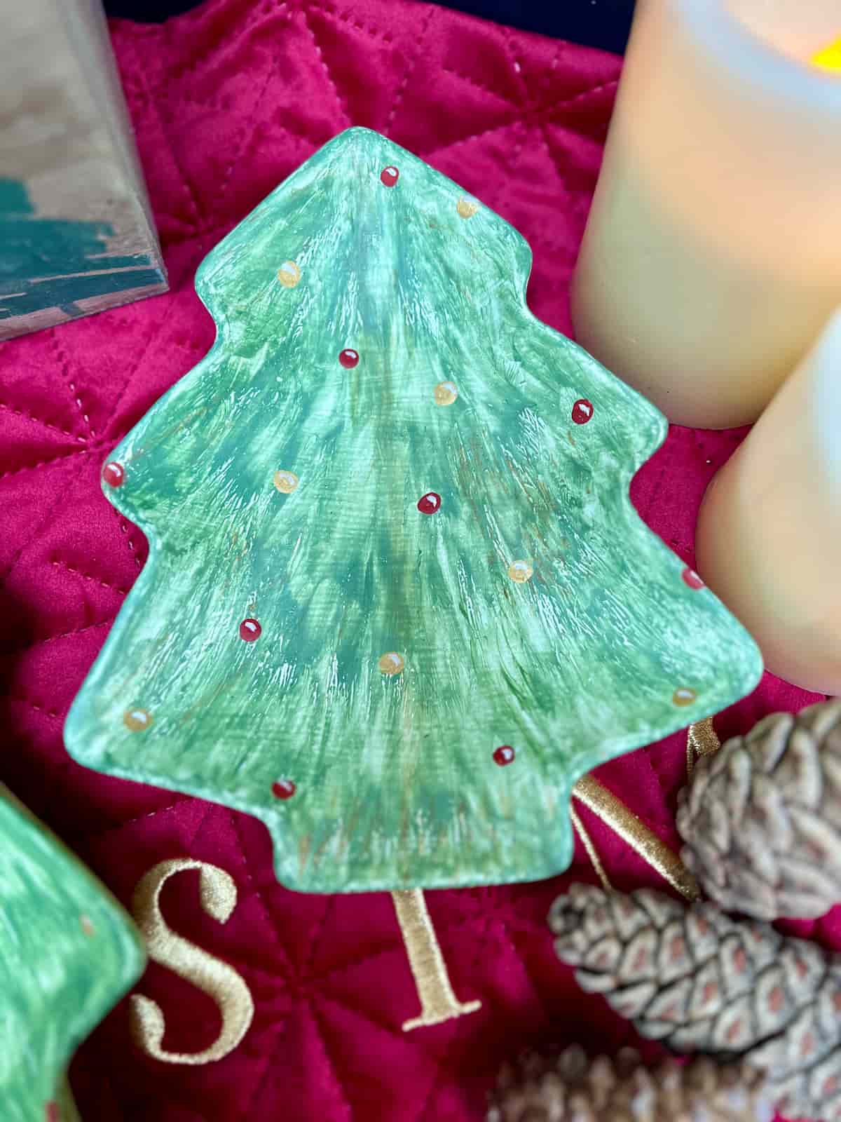 How To Paint A Ceramic Christmas Tree With Vintage Feel Tea And how-to-paint-a-ceramic-christmas-tree-with-vintage-feel-tea-and
