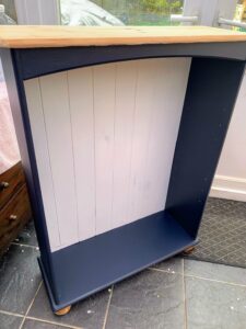 After two coats of paint