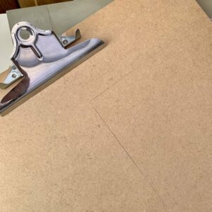 Clipboard to be cut out for the backing - make money upcycling decor 