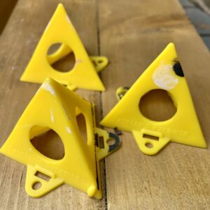 Close up of painter’s pyramids -  tools under £15