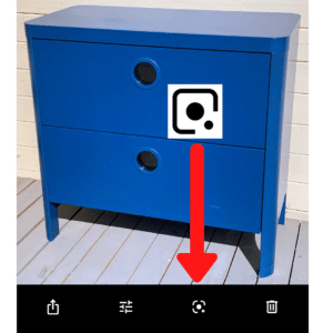 Find item using google Lens