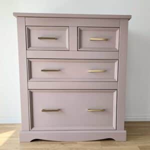 Finished drawers without staging