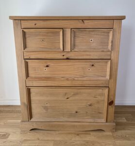 Free chest of drawers from Facebook Marketplace