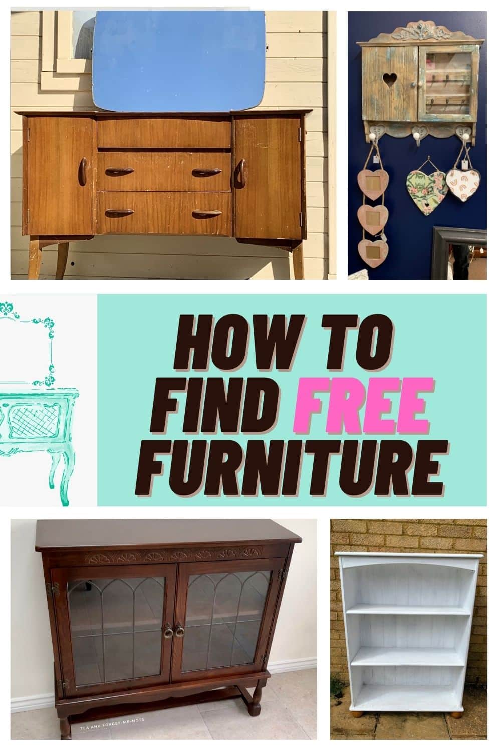 How and where to find free furniture to upcycle Tea and