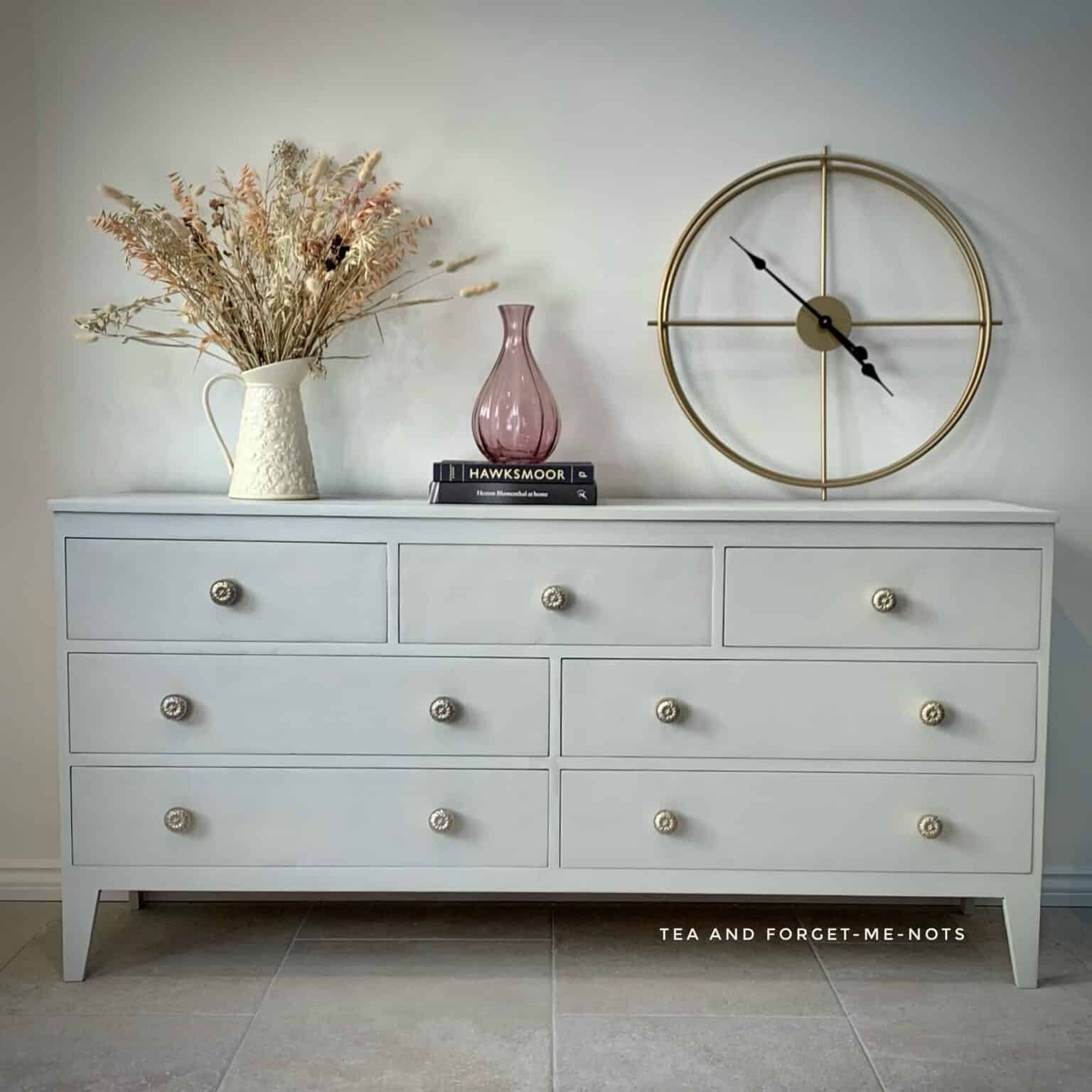 How to Upcycle a Pine Chest of Drawers Tea and