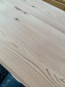 Prepare poor quality wood with white spirits 
