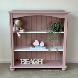 The pink bookshelf that didn’t sell