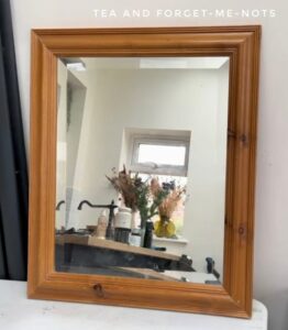 redecorate plain decor - original mirror