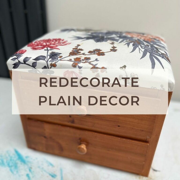 How to redecorate plain decor with a new lease of life