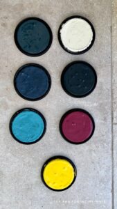 Clay paint colours