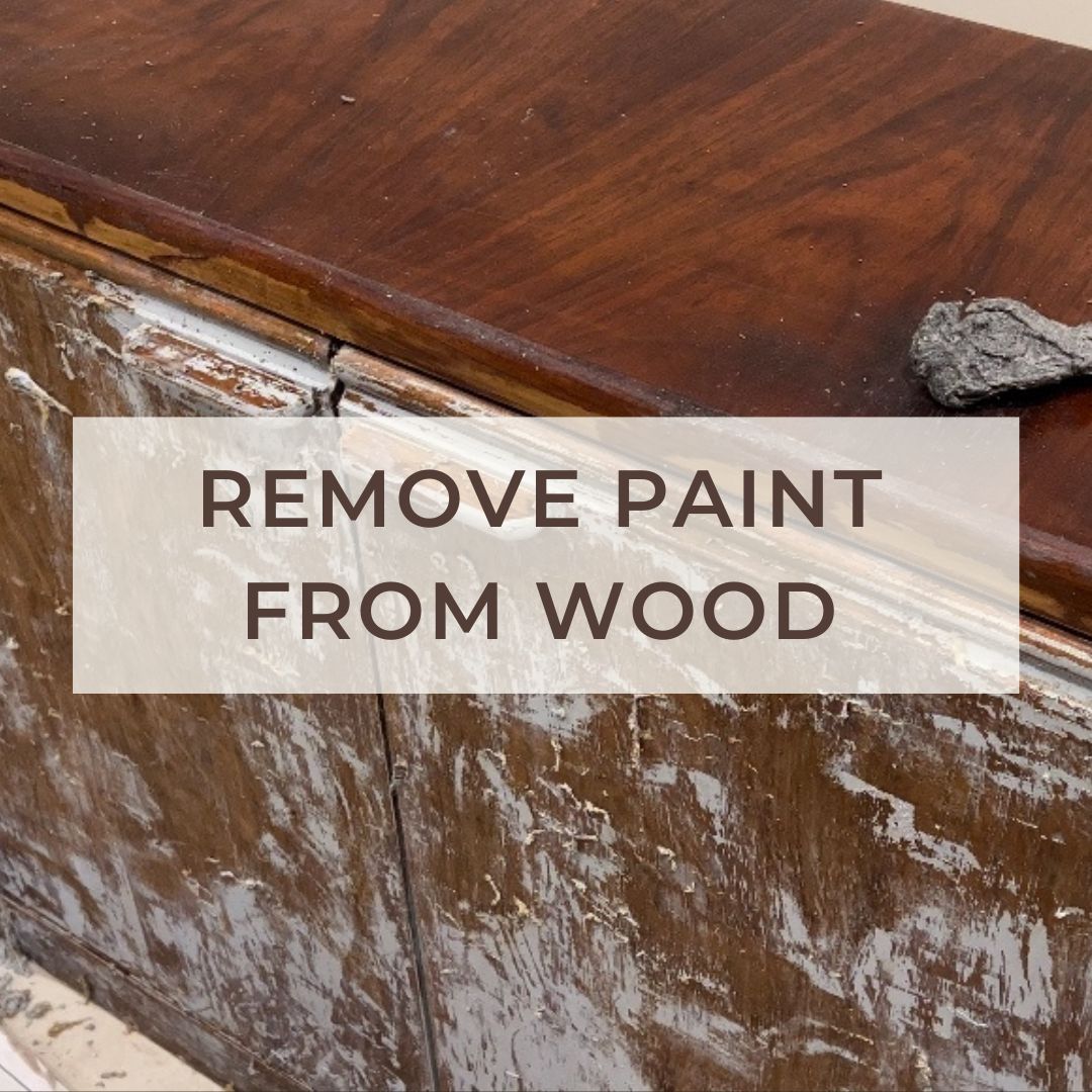 How to Remove Paint From Wood