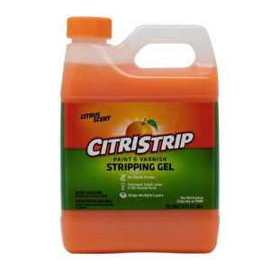 remove wood from paint with chemical free stripper like citri strip