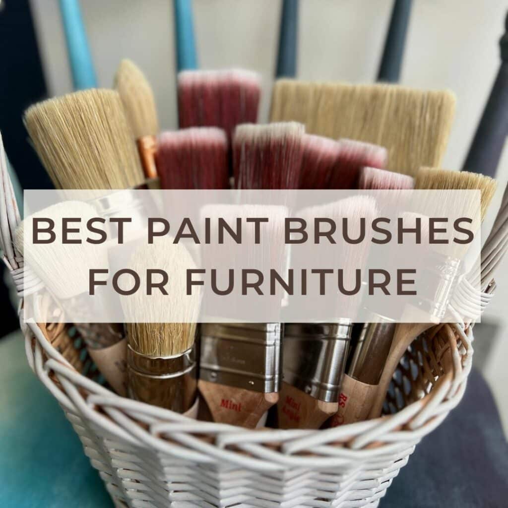 The Best Paint Brush For Furniture (And What Each Shape Is For) Tea