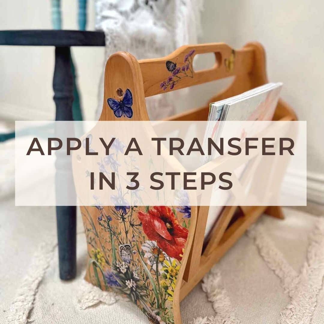 how to apply furniture transfers in three steps
