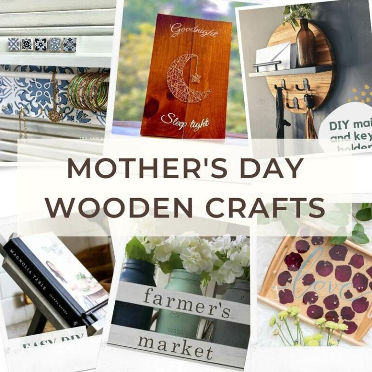 Easy Mothers Day Wooden Craft Ideas and DIY Projects