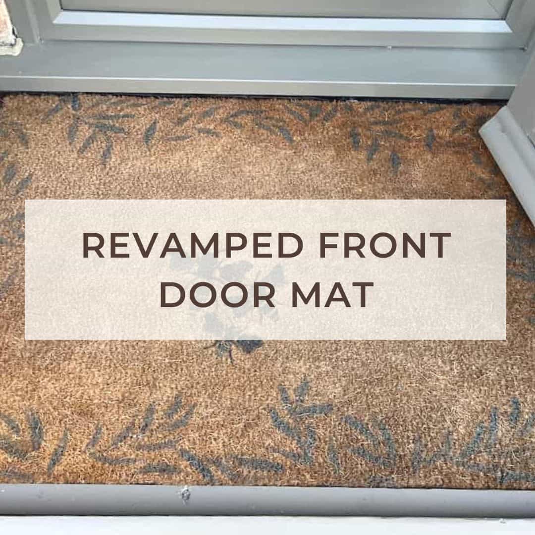 Easy Tutorial On How To Make A DIY Front Door Mat