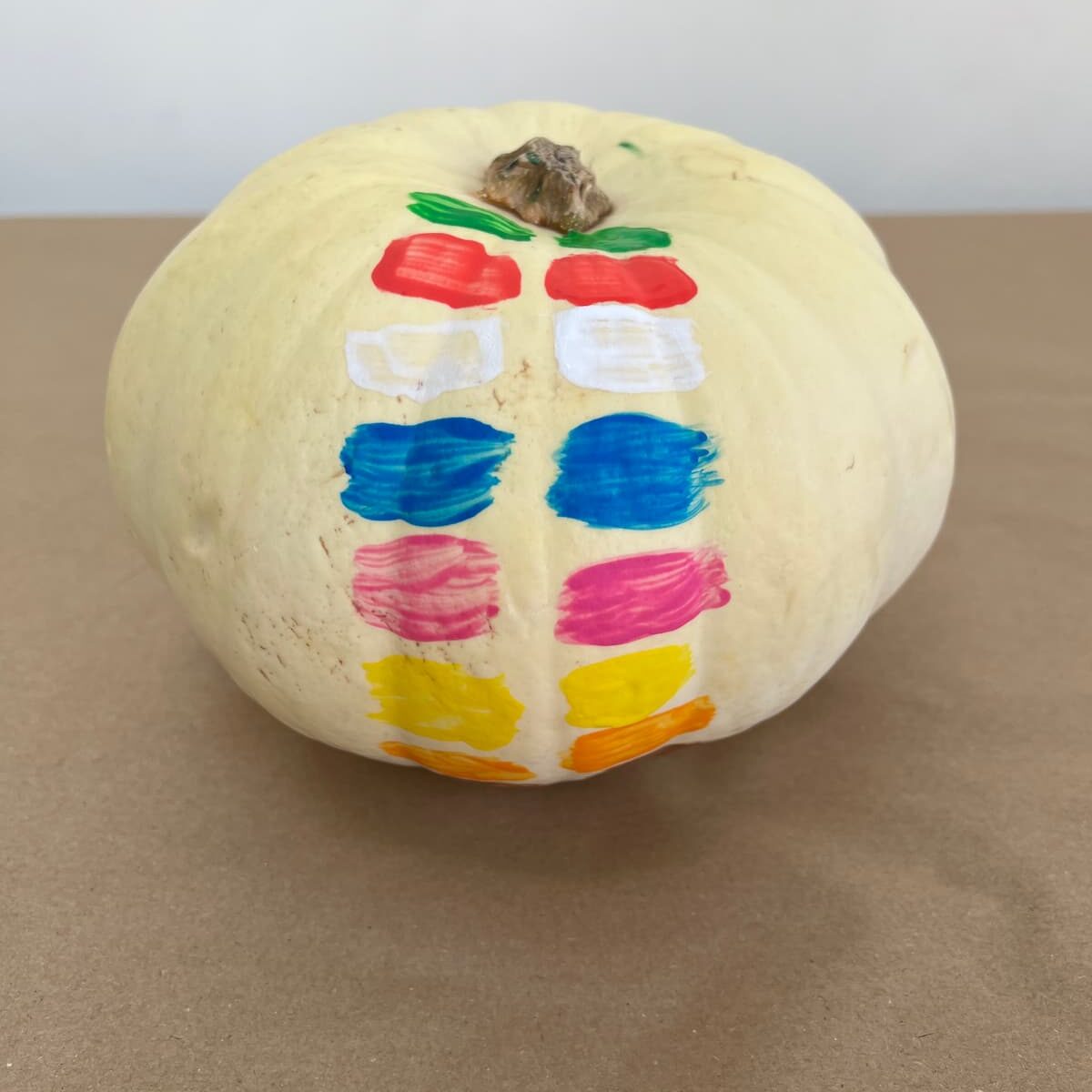 BLOT paint on pumpkins