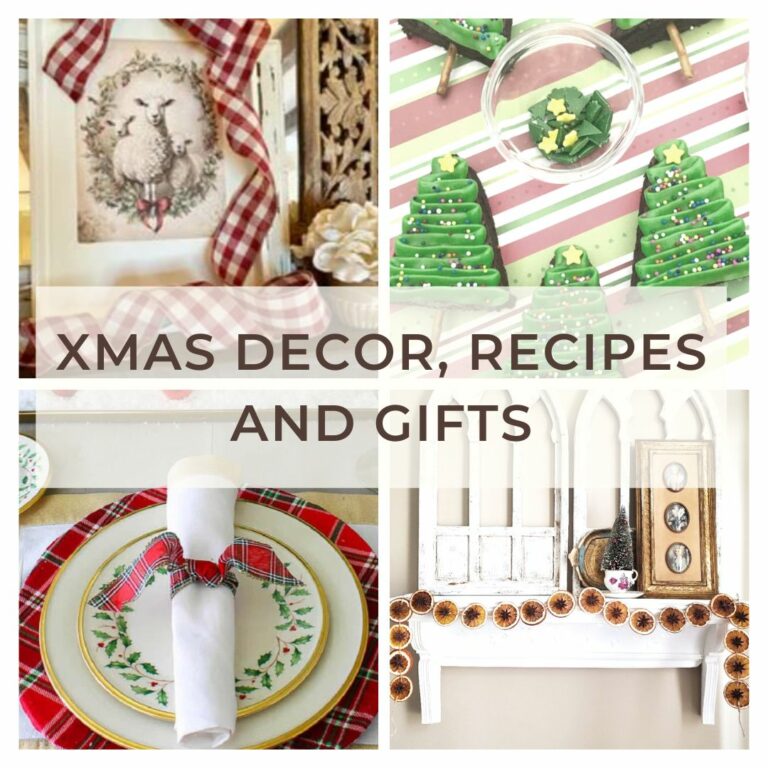 christmas decor recipes and gifts