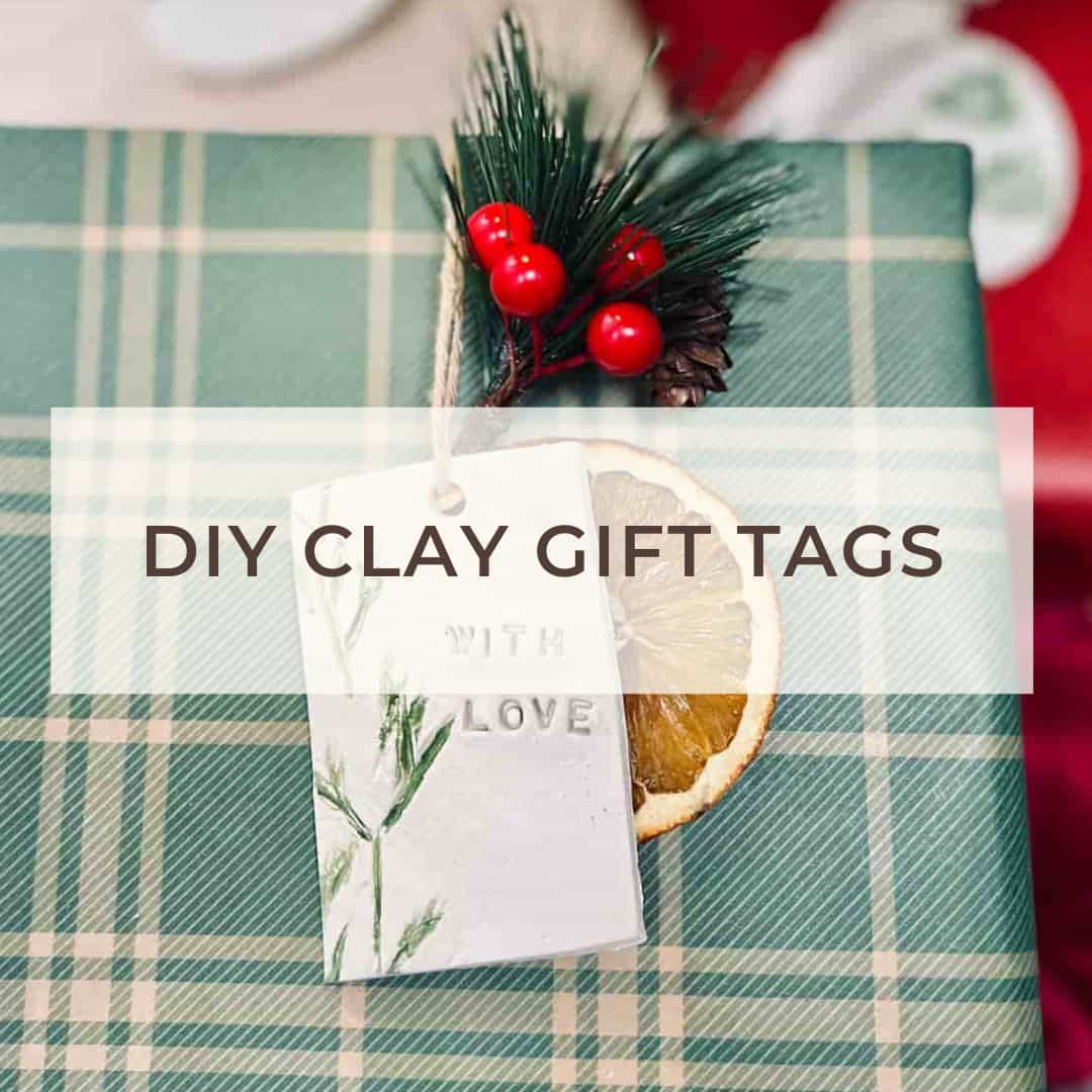 Personalise Gifts With Easy DIY Clay Gift Tags