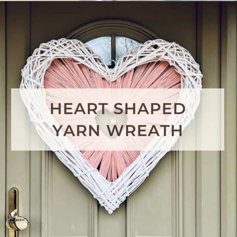 Valentines door wreath post.